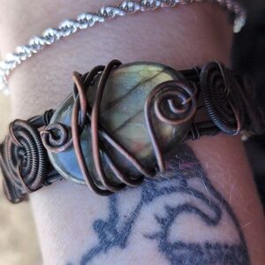 Handcrafted Wire Wrapped Bracelet